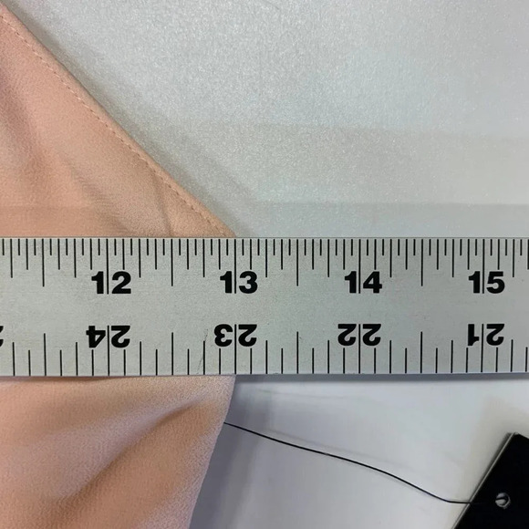 Lulu’s Women's  Air‎ of Romance Sleeveless Peach Chiffon Maxi Dress Size XS NWT - Picture 12 of 13